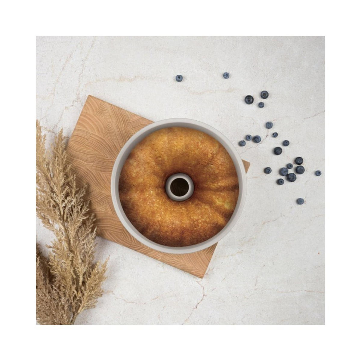 BACKFORM Creme 25/25/10.5 cm BH7883 - Creme, Metall (25/10.5/25cm) - Berlinger Haus