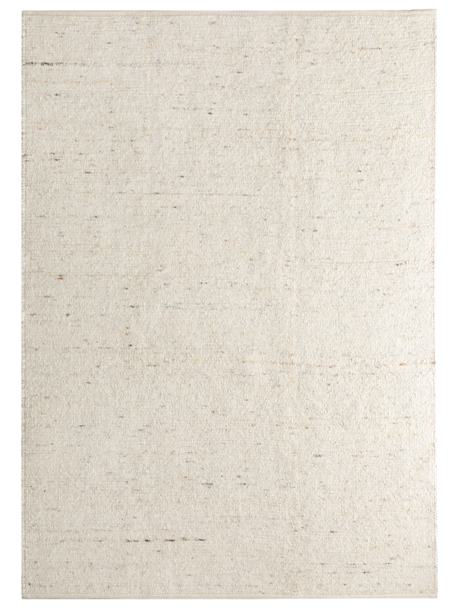 HANDWEBTEPPICH 130/130 cm Landshut - Creme, Naturmaterialien (130/190cm) - Steffensmeier