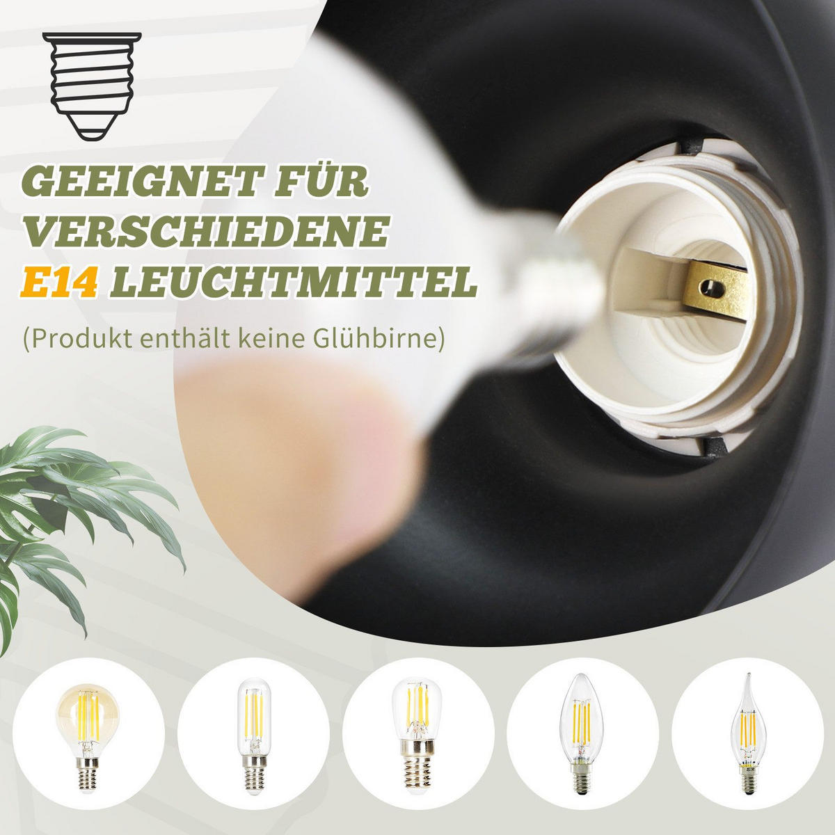 STRAHLER Aue 1-flammig 11/10/140 cm - Schwarz, Metall (11/10/140cm) - Nettlife