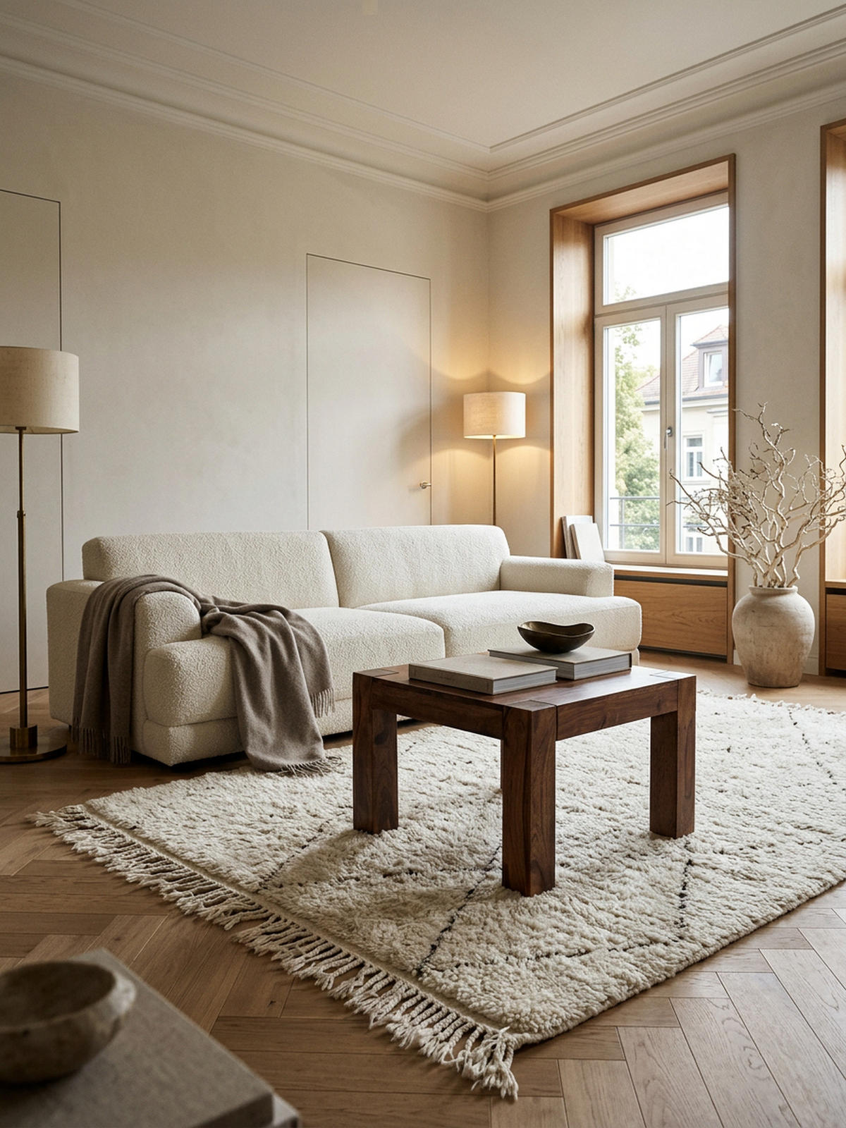 COUCHTISCH aus Akazienholz, rustikal, quadratisch, handgefertigt, Braun 60x60x40 cm - Braun, Holz (60/60/40cm) - KADIMA DESIGN