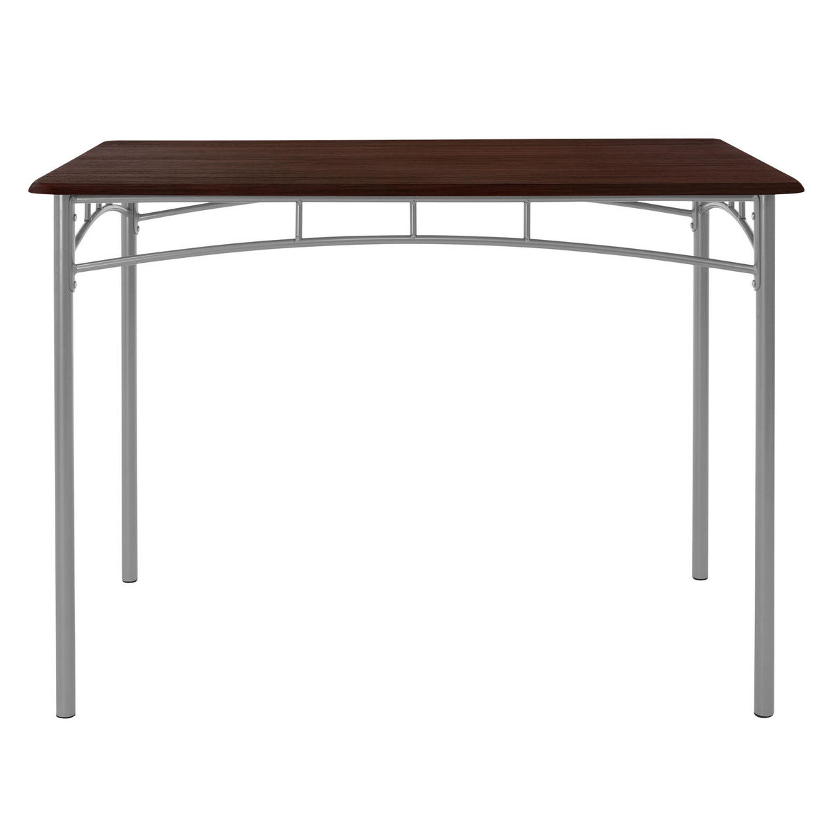 ESSTISCH Set Eiche dunkel - Dunkelbraun, Metall (70/82.5/110cm) - ML-DESIGN