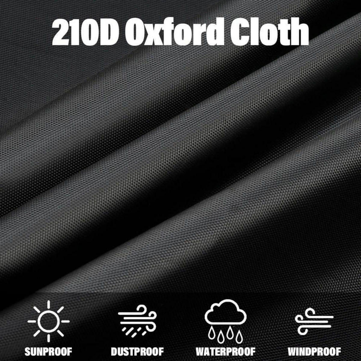 ABDECKPLANE Rasenmäher 42-60 Zoll Wetterfest UV-Schutz Wasserdicht - Multicolor, Textil (67/67/110cm)