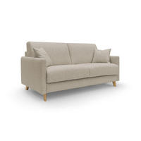 SCHLAFSOFA Edgar - Beige, Textil (180/94/97cm) - Divani.store