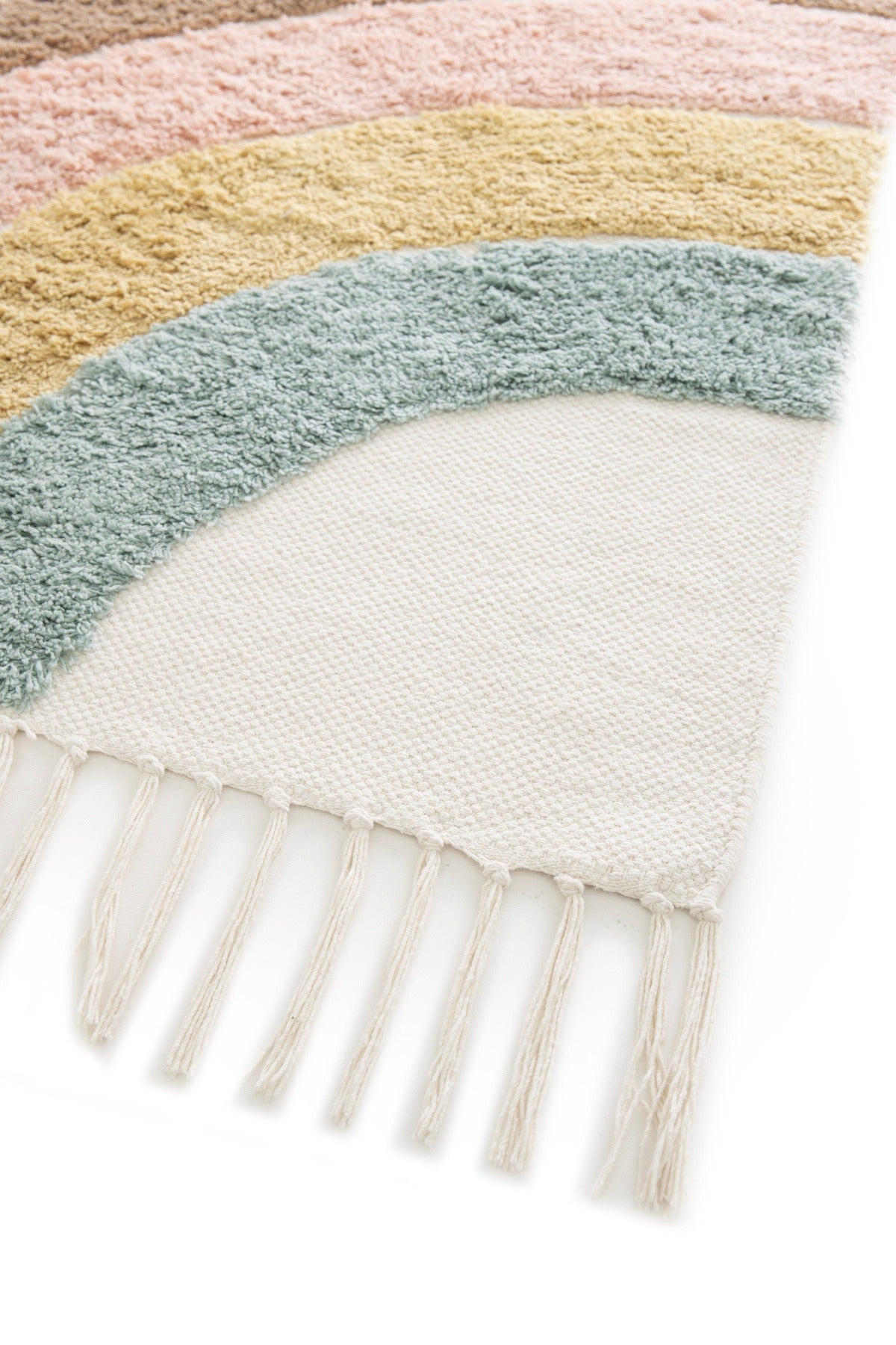 KINDERTEPPICH aus Baumwolle mehrfarbig - Multicolor, Naturmaterialien (120/170cm) - AFK Living