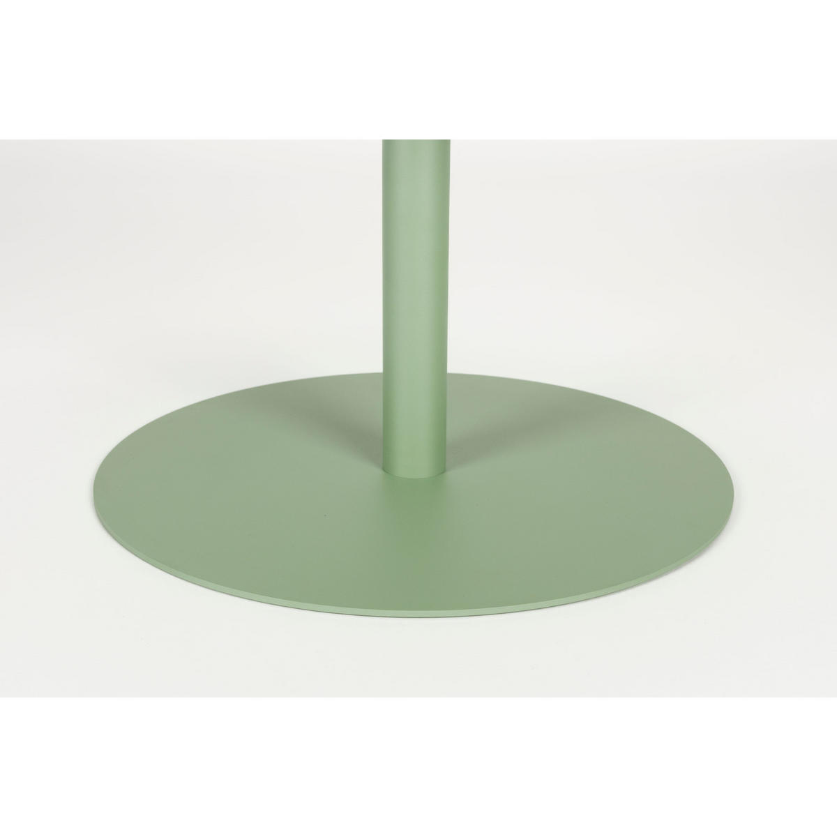 COUCHTISCH Snow Rund 60 cm Grün - Grün, Metall (60/60/40cm) - Zuiver