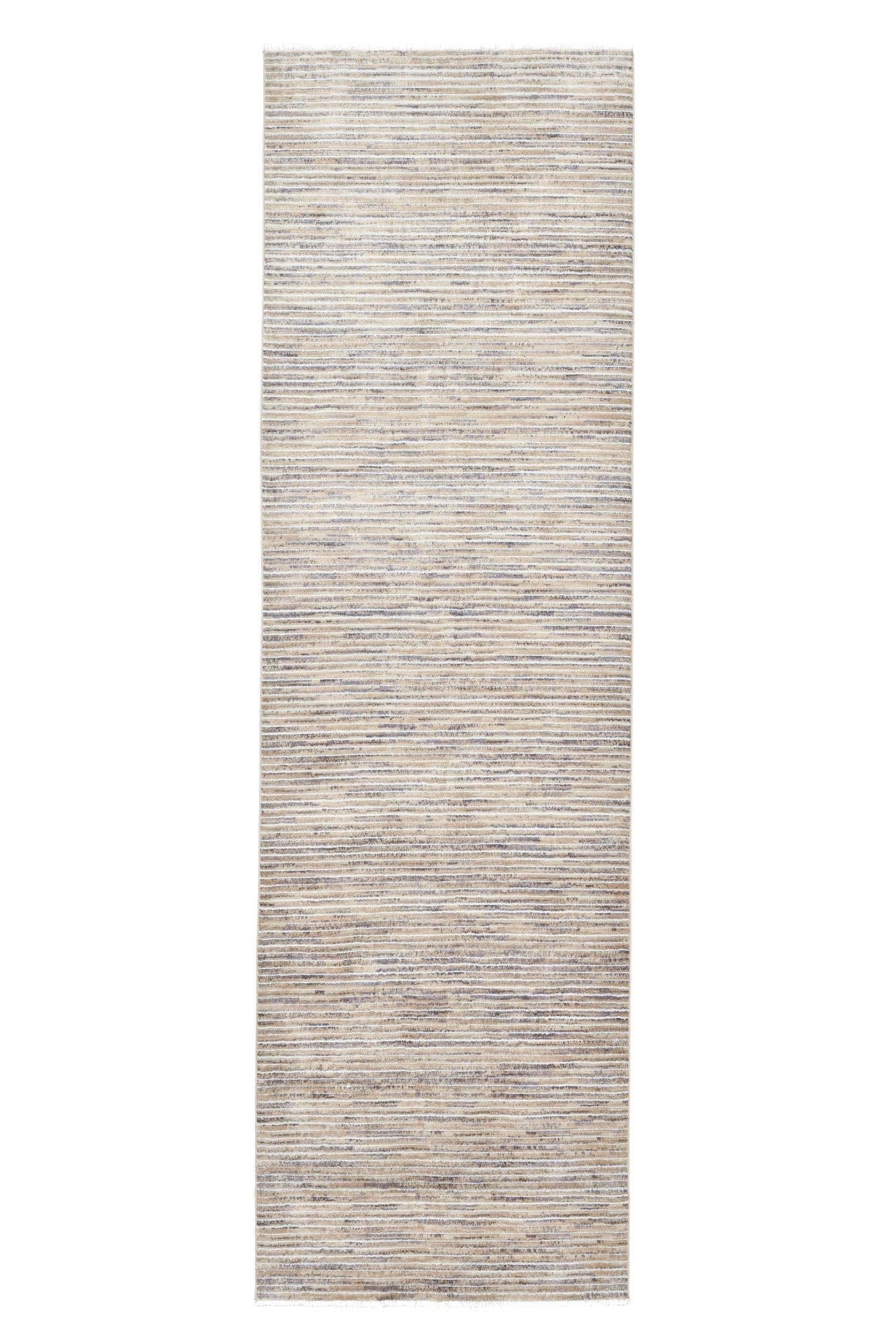 Gino Falcone Flachwebeteppich Beige 80x280 cm