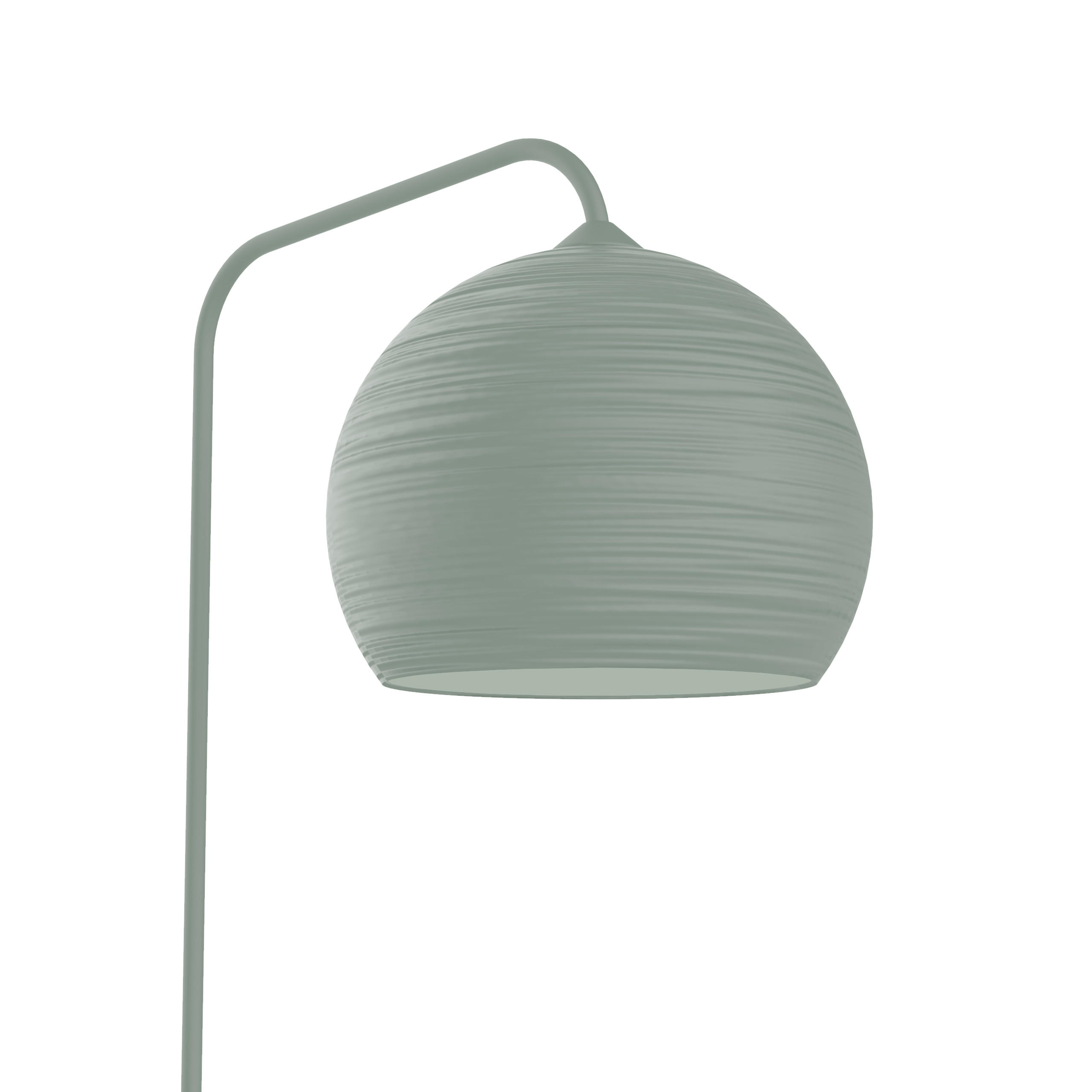 STEHLEUCHTE - Grün, Metall (40/65/170cm) - Lumicom