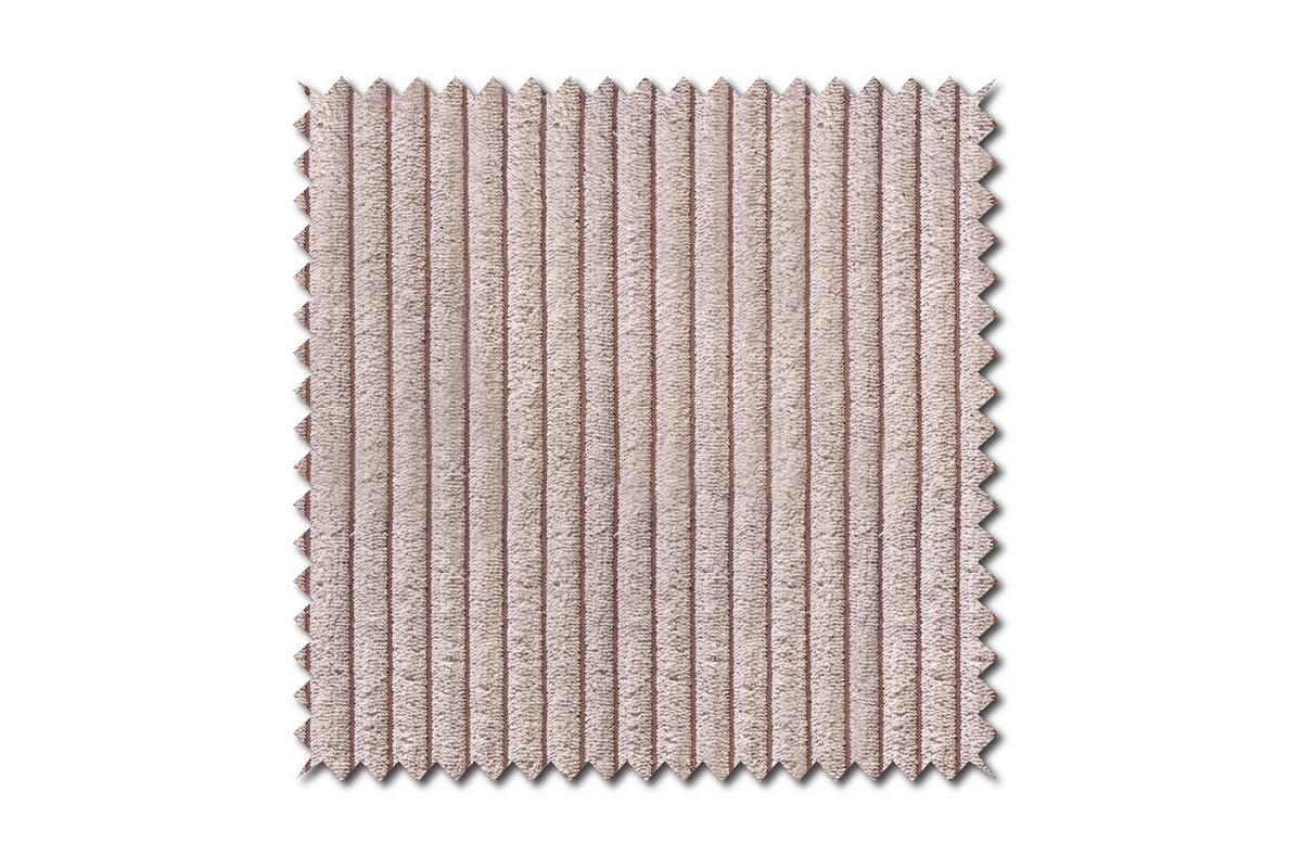 SITZGRUPPE CHARME Rosé - Rosa, Textil (175/94/95cm) - KAWOLA