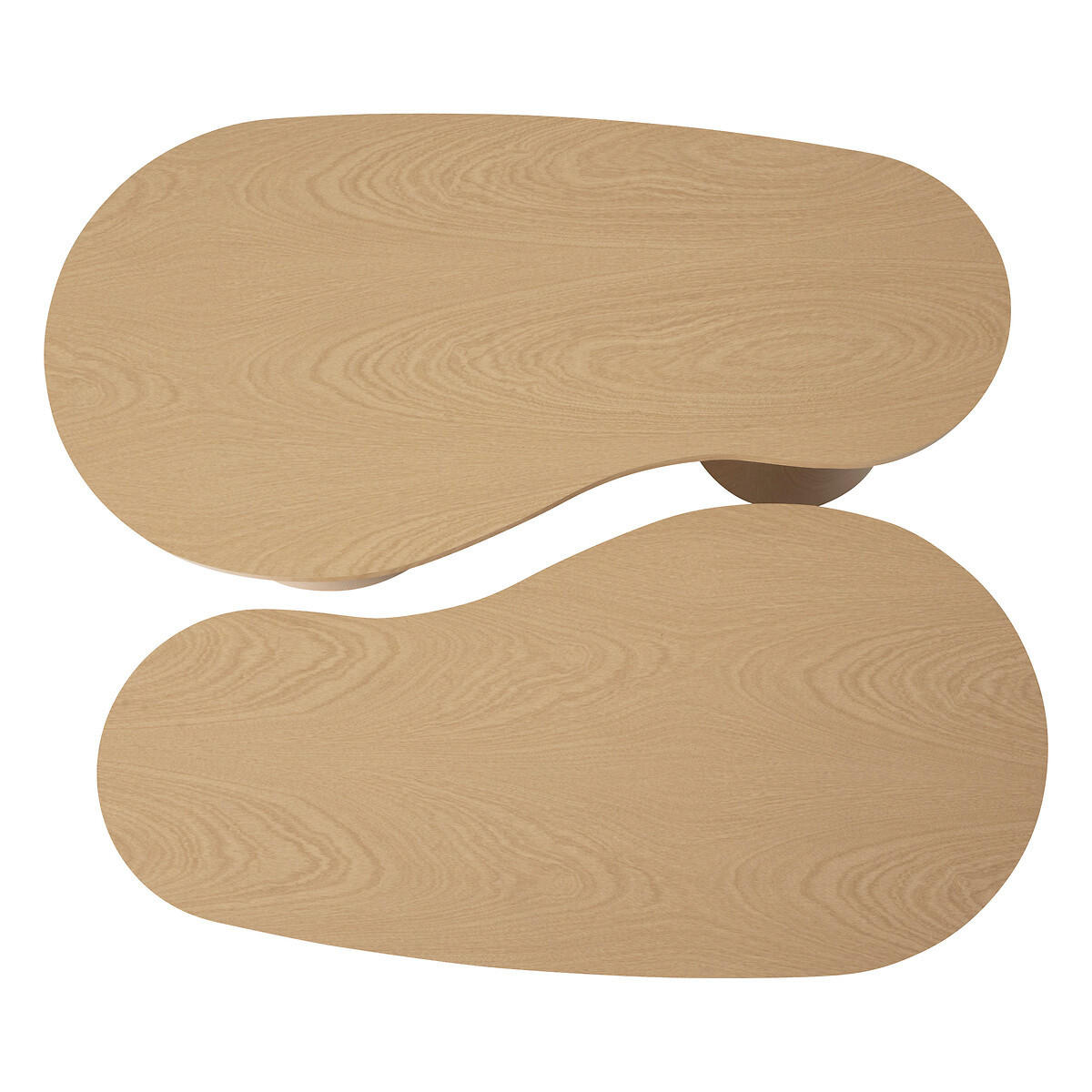 BEISTELLTISCHE 3er-Set Soleya Beige - Beige, Holzwerkstoff (99/50/40.5cm) - Atmosphera Createur d´interieur