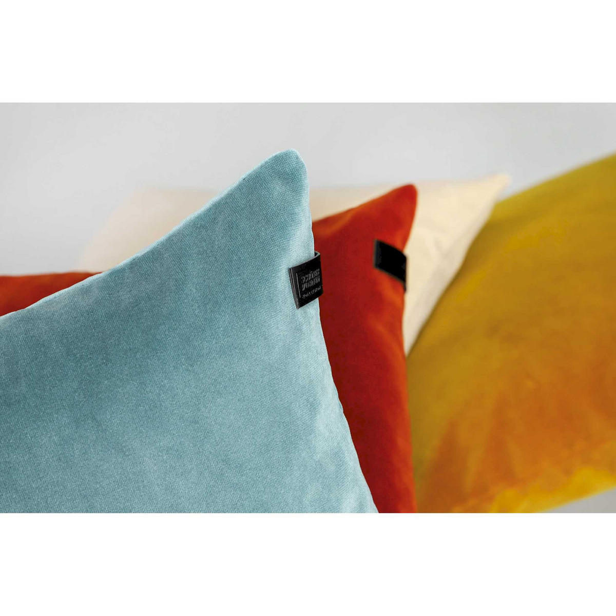 KISSENHÜLLE SOUL - Blau, Textil (45/45cm) - Schöner Wohnen