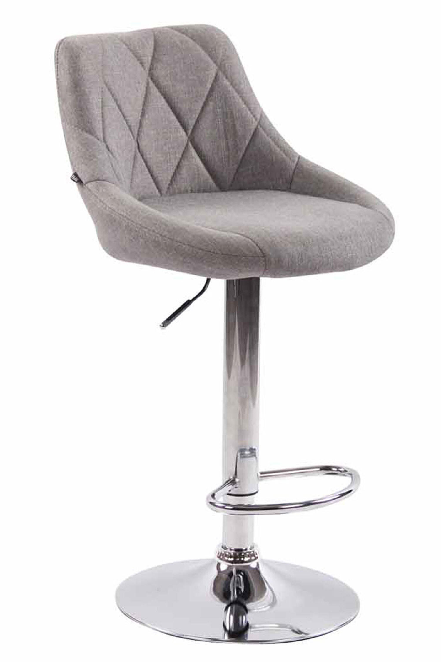 TPFLiving Barhocker Grau 46x100x49 cm
