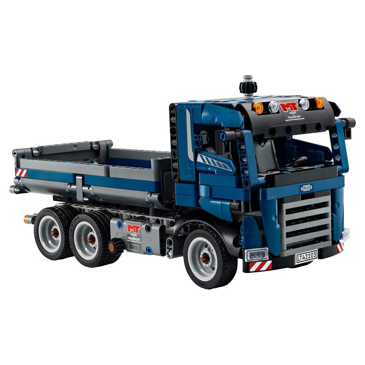 KLEMMBAUSTEINE Technic Muldenkipper - Rot, Kunststoff (8/26/28cm) - Lego