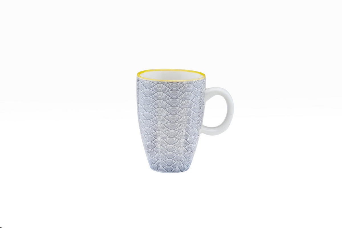 TASSEN Pattern 90ml - 6er-Set - Eclipse - Grau, Keramik (0.09L) - Björn