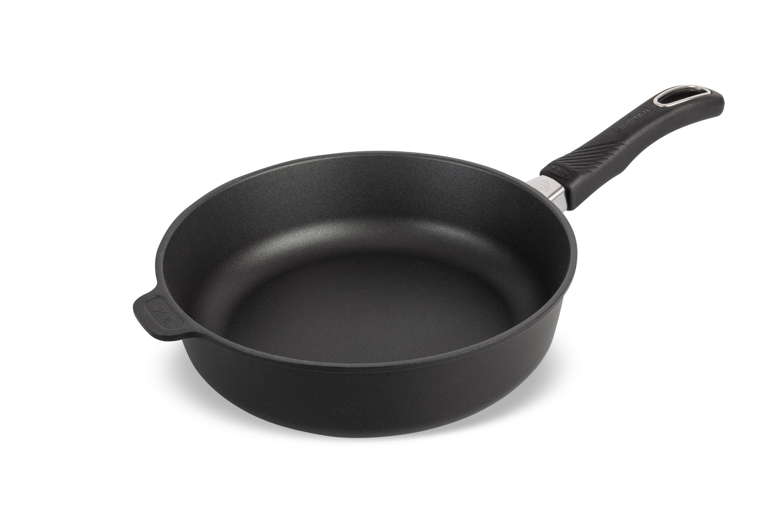 HOCHRANDPFANNE Ø26cm - Schwarz, Kunststoff/Metall (26cm) - Gastrolux