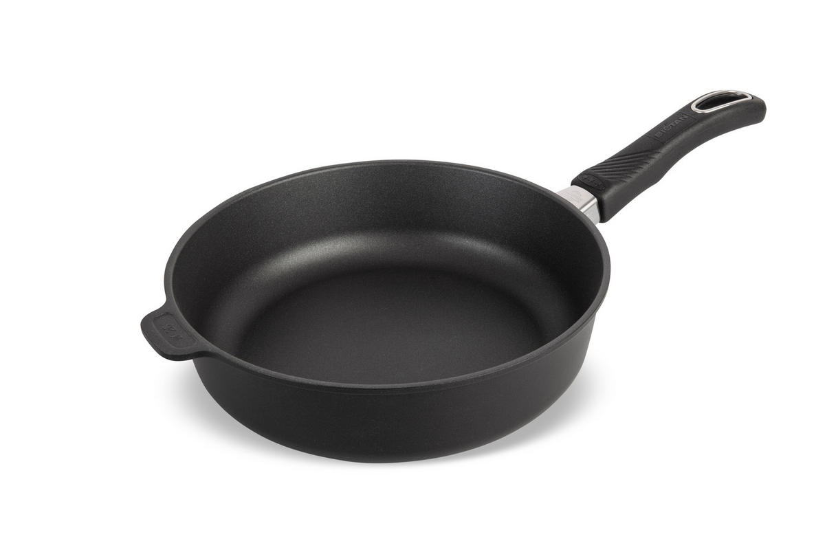 HOCHRANDPFANNE INDUKTION ⌀26cm - Schwarz, Kunststoff/Metall (26cm) - Gastrolux