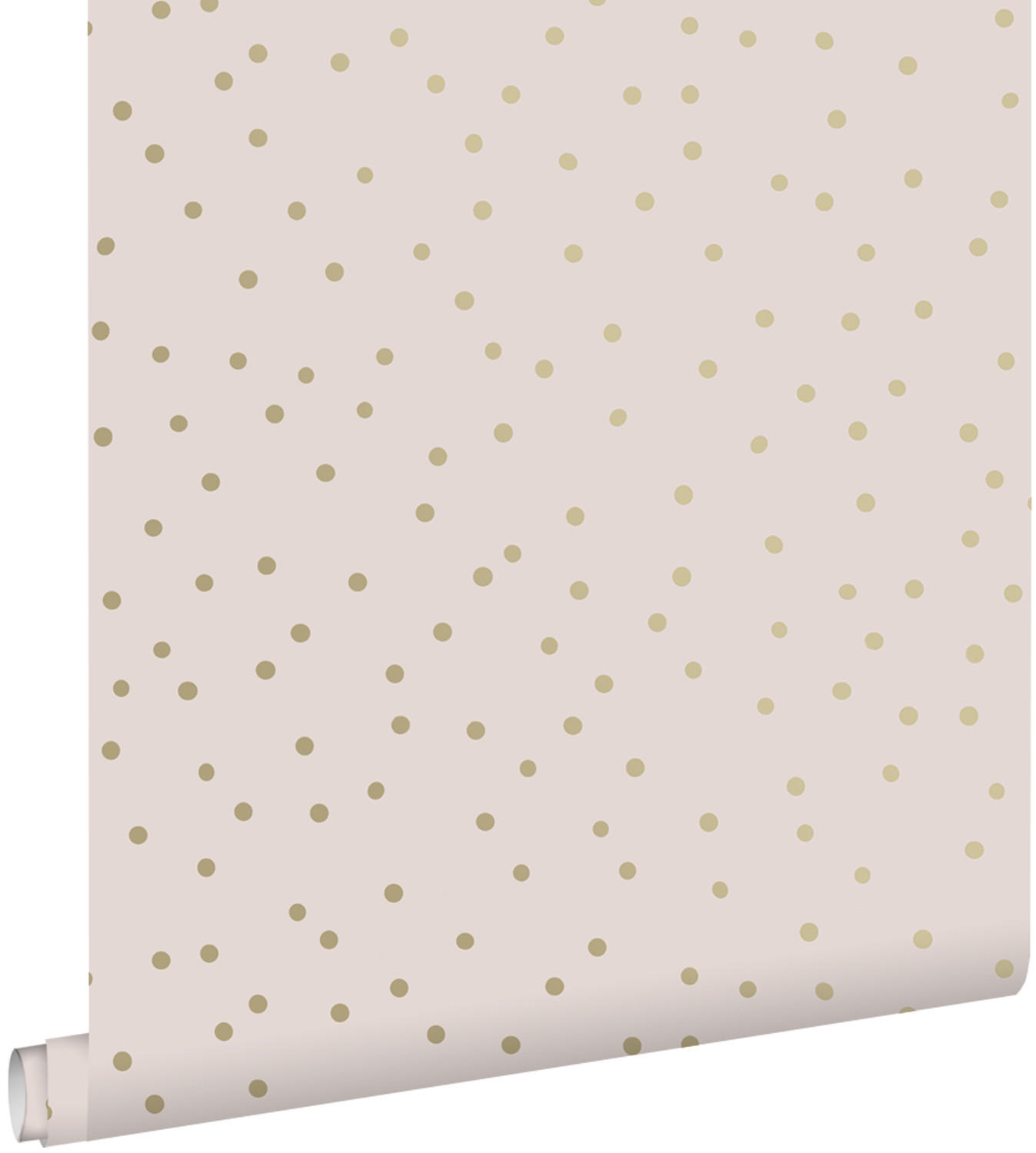 TAPETE Punkte 53 cm x 10.05 m - Pink, Papier (53/0.1cm) - ESTAhome