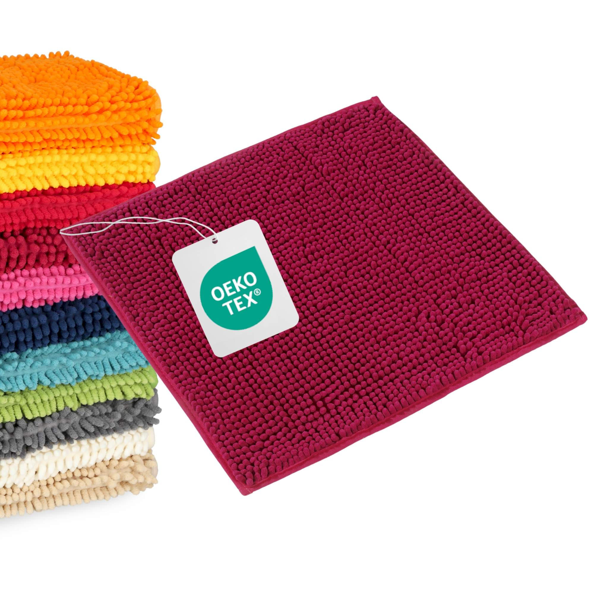 BADEMATTE PARIS - Beere, Textil (45/45cm) - WohnDirect