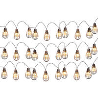 LED AUSSENLEUCHTE Solar Rostoptik Braun - Braun, Kunststoff/Metall (200/6/6cm) - Nowa