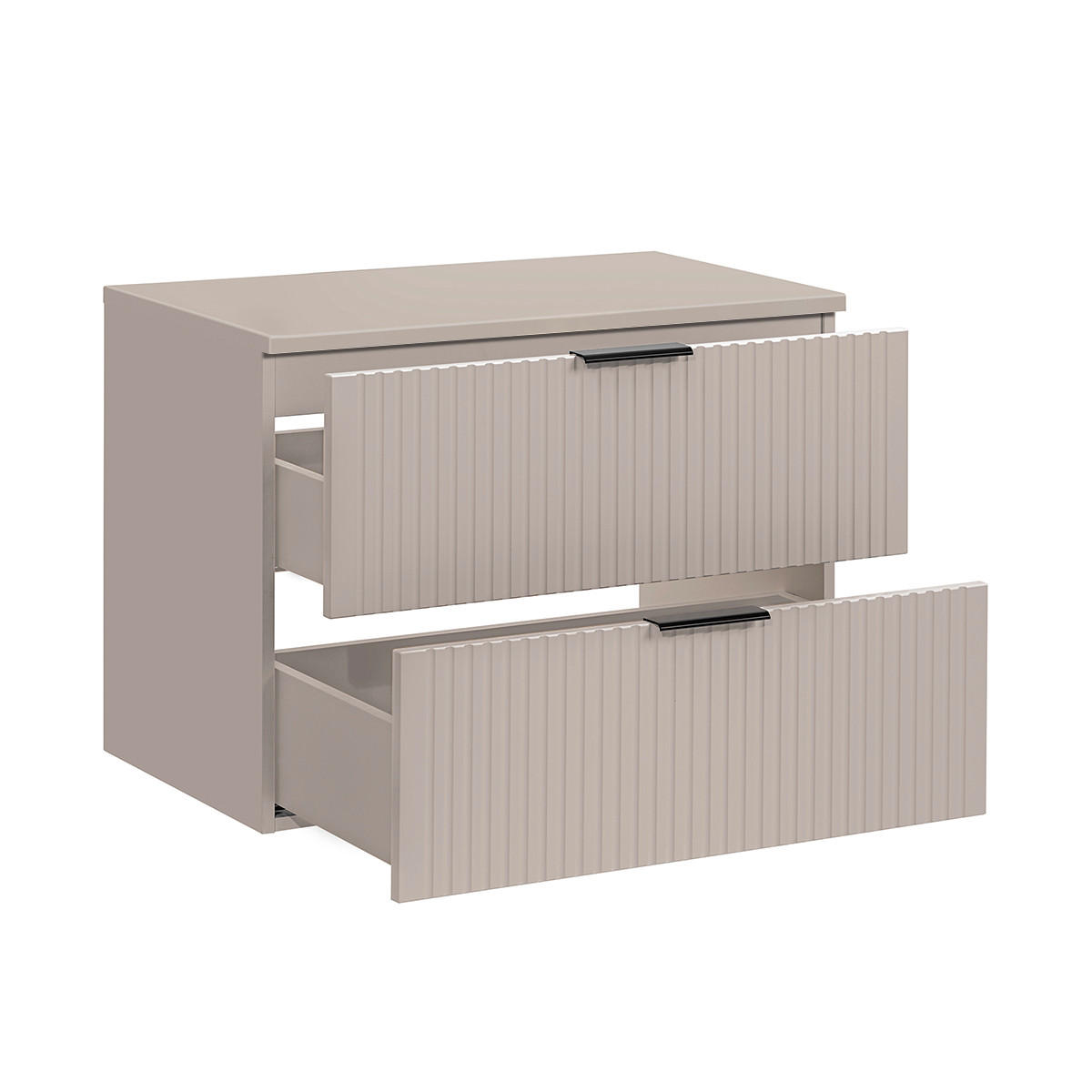 WASCHTISCHUNTERSCHRANK 80.6cm Adriel Beige - Beige, Holzwerkstoff (80.6/59/46cm) - Petits-meubles