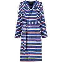 BADEMANTEL DAMEN KAPUZE STREIFEN 3344 BLAU-MULTICOLOR - 12 - Multicolor, Textil (Lnull) - Cawoe