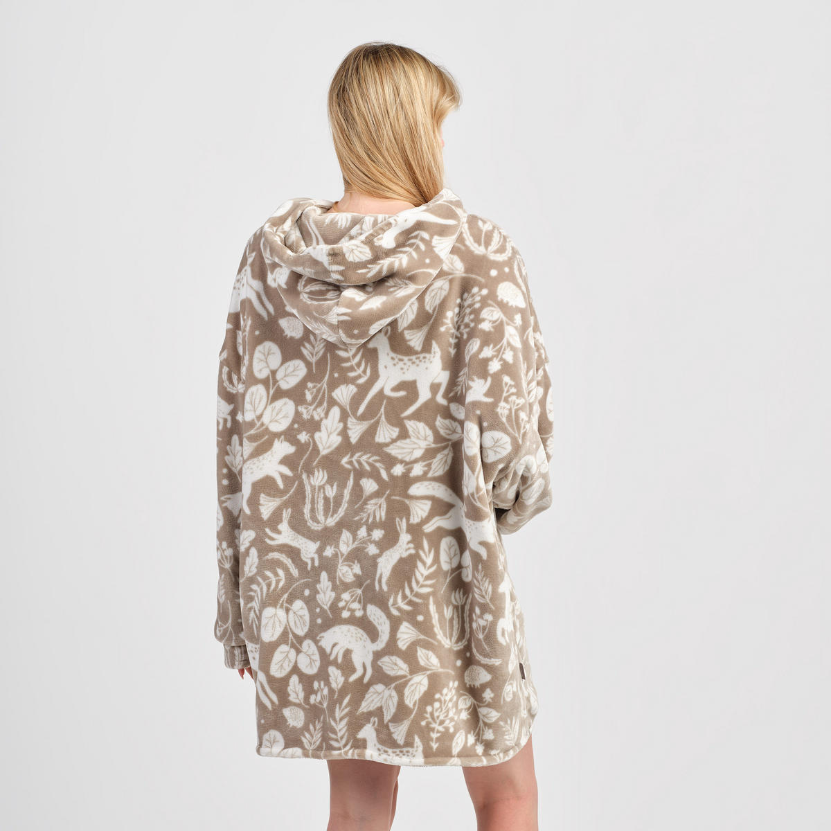 PONCHO Misne - Beige, Textil (Einheitsgrößenull) - home&you