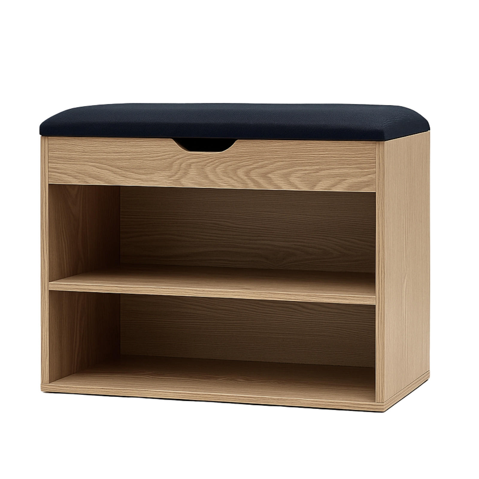 SCHUHREGAL Vault 60/30/47 cm - Braun, Holzwerkstoff (30/47/60cm) - BOXIMO