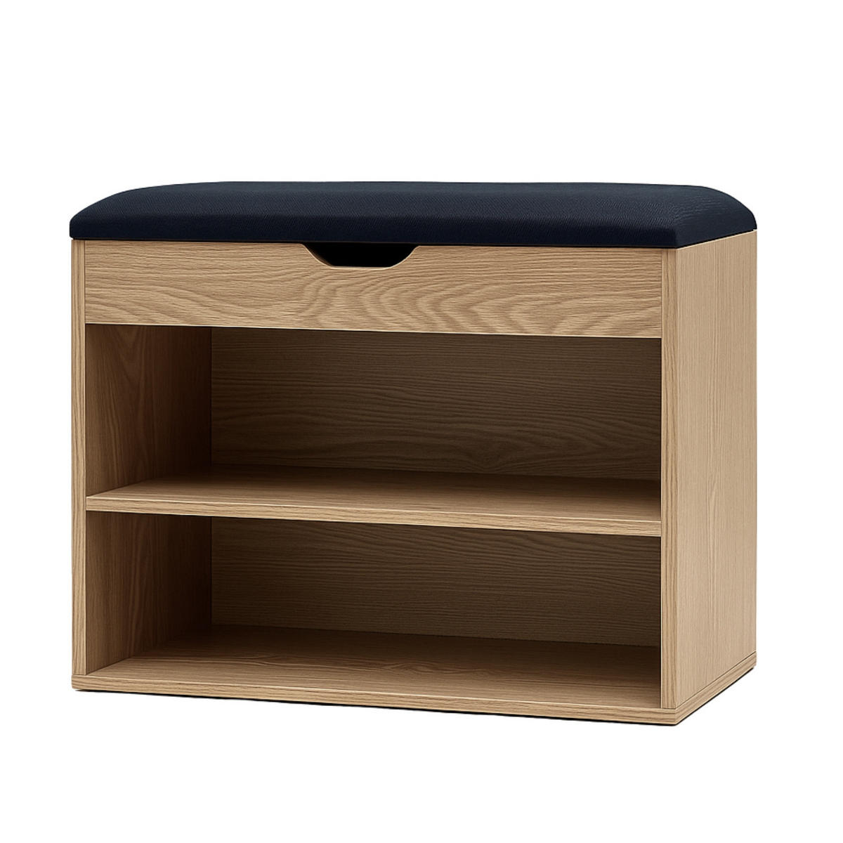 SCHUHREGAL Vault 60/30/47 cm - Braun, Holzwerkstoff (30/47/60cm) - BOXIMO