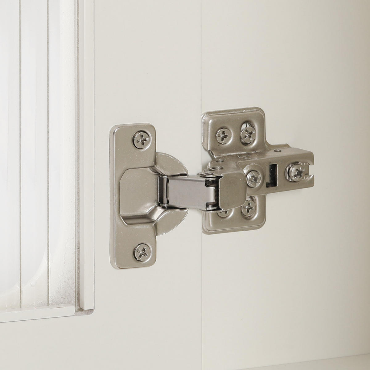 KÜCHENINSEL aus MDF 80x71-151x92 cm Weiß mit Steckdosenleiste - Weiß, Holzwerkstoff (151/92/80cm) - Modfu