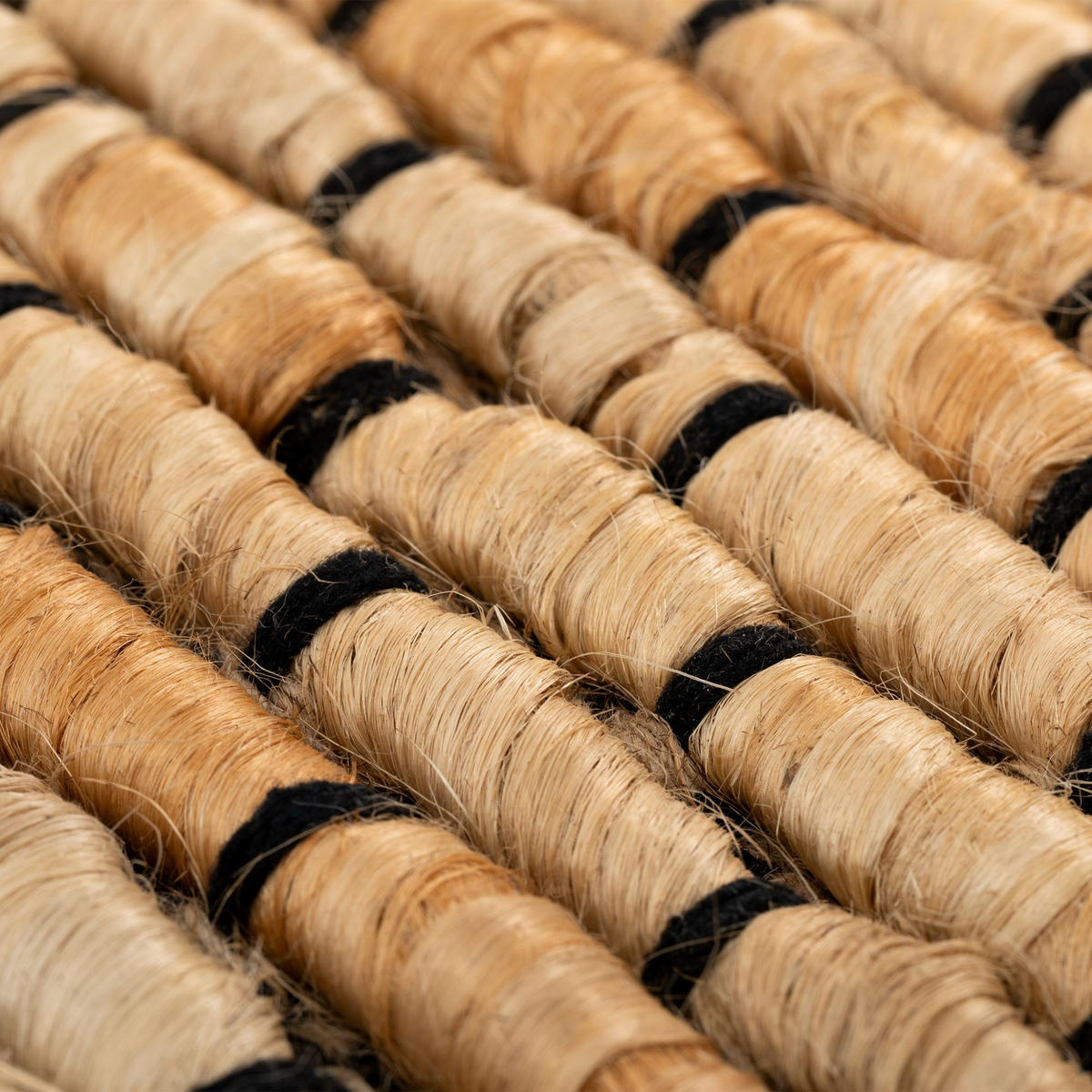 JUTE Teppich Goa Canvas 140/200 cm - Naturfarben, Naturmaterialien (140/200cm) - Steffensmeier