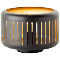 TISCHLEUCHTE Tyas 94520/86 - Schwarz, Metall (27/27/18.8cm) - Brilliant