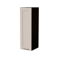 HÄNGESCHRANK Oslo W4/30 Schwarz / Kaschmir Matt 30 / 32,5 / 96cm - Kaschmir/Schwarz, Holz/Holzwerkstoff (30/96/32.5cm) - Feldmann-Wohnen
