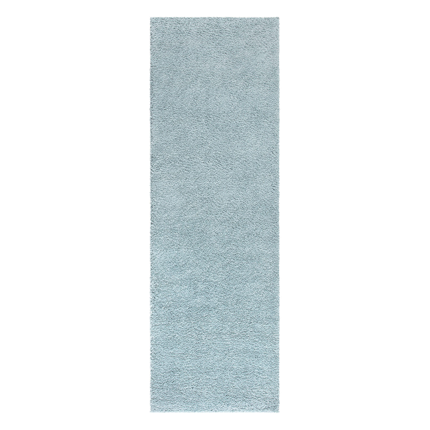 HOCHFLOR-TEPPICH City Shaggy 500 Türkis 80x300 cm - Türkis, Textil (80/300cm) - carpet city