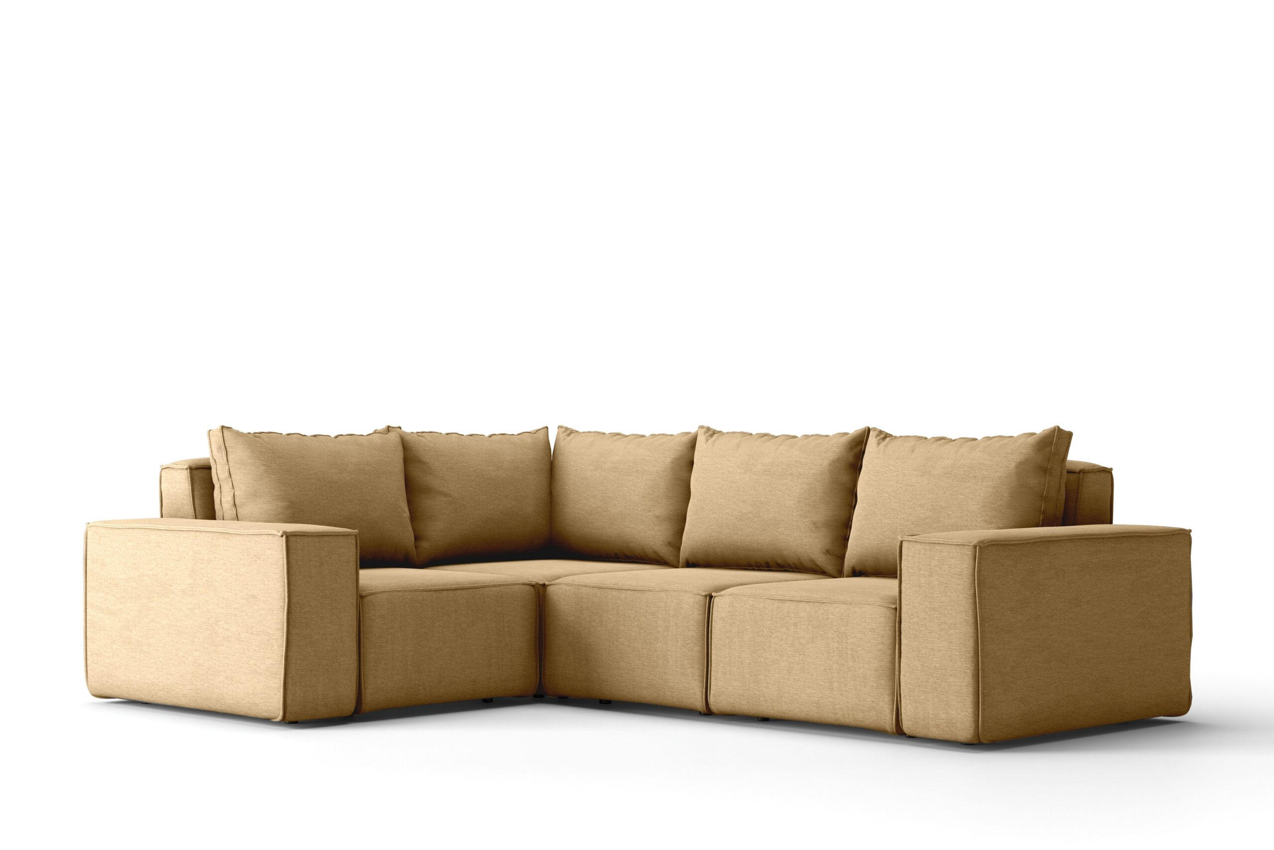 GARTENECKSOFA Für Den Garten SONNE Cappucino Rechts - Cappuccino, Holz (181/73/246cm) - Kaiser Möbel