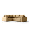 GARTENECKSOFA Für Den Garten SONNE Cappucino Rechts - Cappuccino, Holz (181/73/246cm) - Kaiser Möbel