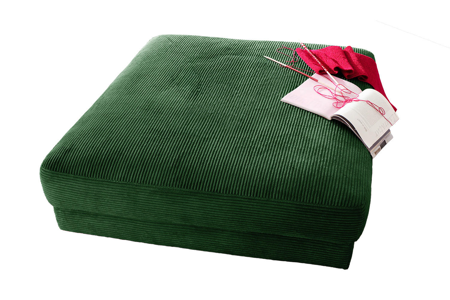 Kawola Big Dunkelgrün 120x43x120 cm