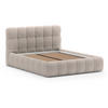 POLSTERBETT Cleo ohne Matratze und Topper, 180x200 cm, Hellbraun - Hellbraun, Textil (180/200cm) - Beautysofa
