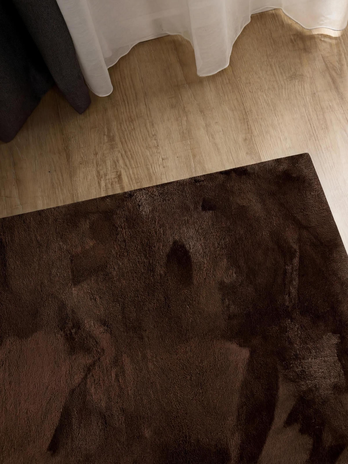 KUNSTFELLTEPPICH Furry Braun 200/290 cm - Braun, Kunststoff/Textil (200/290cm) - benuta