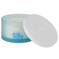 DUFTKERZE Mellow Mood Blue Ocean Soul - Pastellblau, Paraffin (6cm) - Butlers
