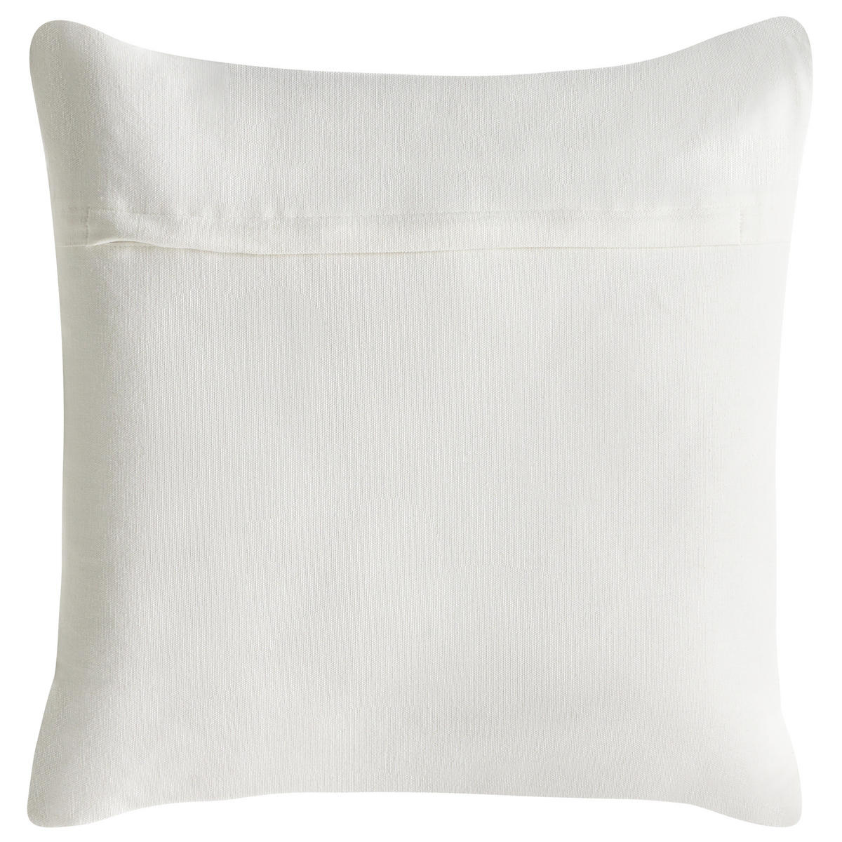 DEKOKISSEN 3er-Set Weiß 30/50 cm Xylopia - Weiß, Textil (45/45cm) - Beliani