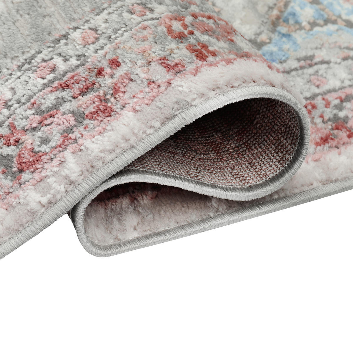 TEPPICH RETRO Weiß 160/220 cm - Weiß, Textil (160/220cm) - Tapiso