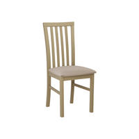 STUHL Milano I, Holzfarbe: Sonoma - Beige/Sonoma Eiche, Holz (43/93/40cm) - MIRJAN24