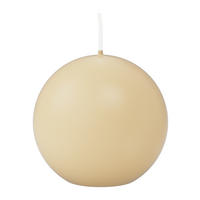 KUGELKERZEN Bisquit Ø 60 mm, 16 Stück - Beige, Paraffin (6/6/6cm) - Wiedemann Kerzen