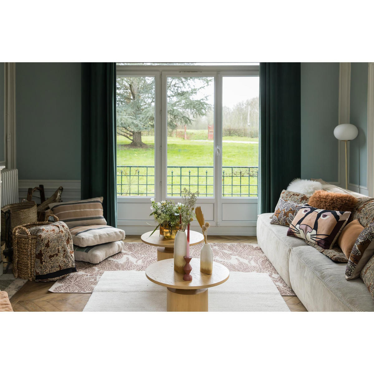 KISSEN Gatsby sein 40 x 65 cm - Multicolor, Textil (40/65cm) - Vivaraise