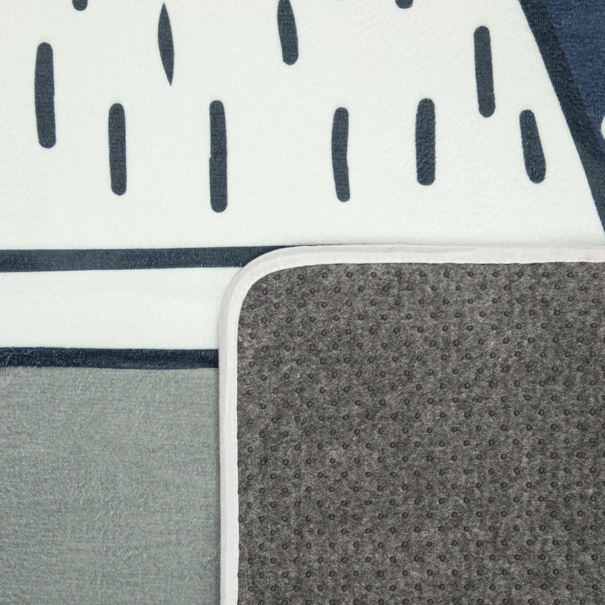 KINDERTEPPICH 120/120 CHICOS 553 - Grau, Kunststoff (120/120cm) - Paco Home