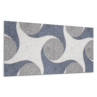 WANDPANEEL 100x50 cm selbstklebend Granitia - Blau/Grau, Kunststoff (50/1.6/100cm) - Wallfluent