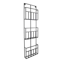 ZEITSCHRIFTENSTÄNDER Maggy Schwarz - Schwarz, Metall (30/105/10cm) - LOFT42