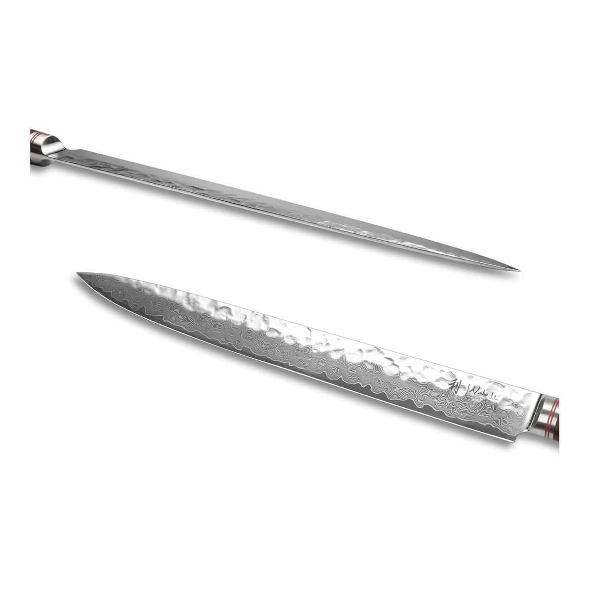 FLEISCHMESSER 30 cm - Nussbaumfarben, Holz/Metall (44cm) - Wakoli