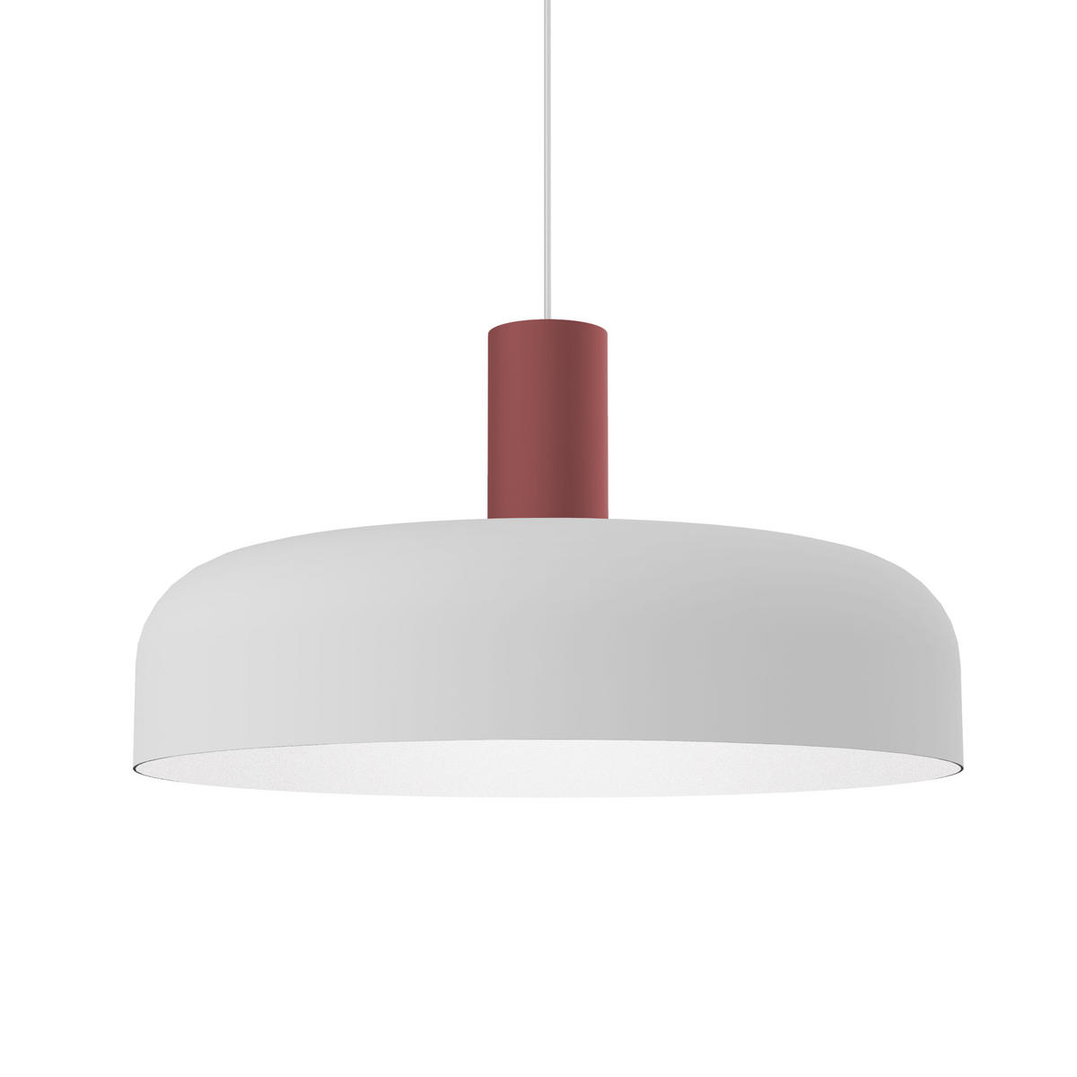 HÄNGELEUCHTE - Samtahornfarben, Metall (40/40/10cm) - Lumicom