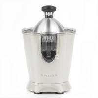 ZITRUSPRESSE ZEST8 Beige, tropffreier Ausgießer, leistungsstarker Gelenkarm, 160 W - Beige, Metall (18.5/29/25cm) - SWEISS