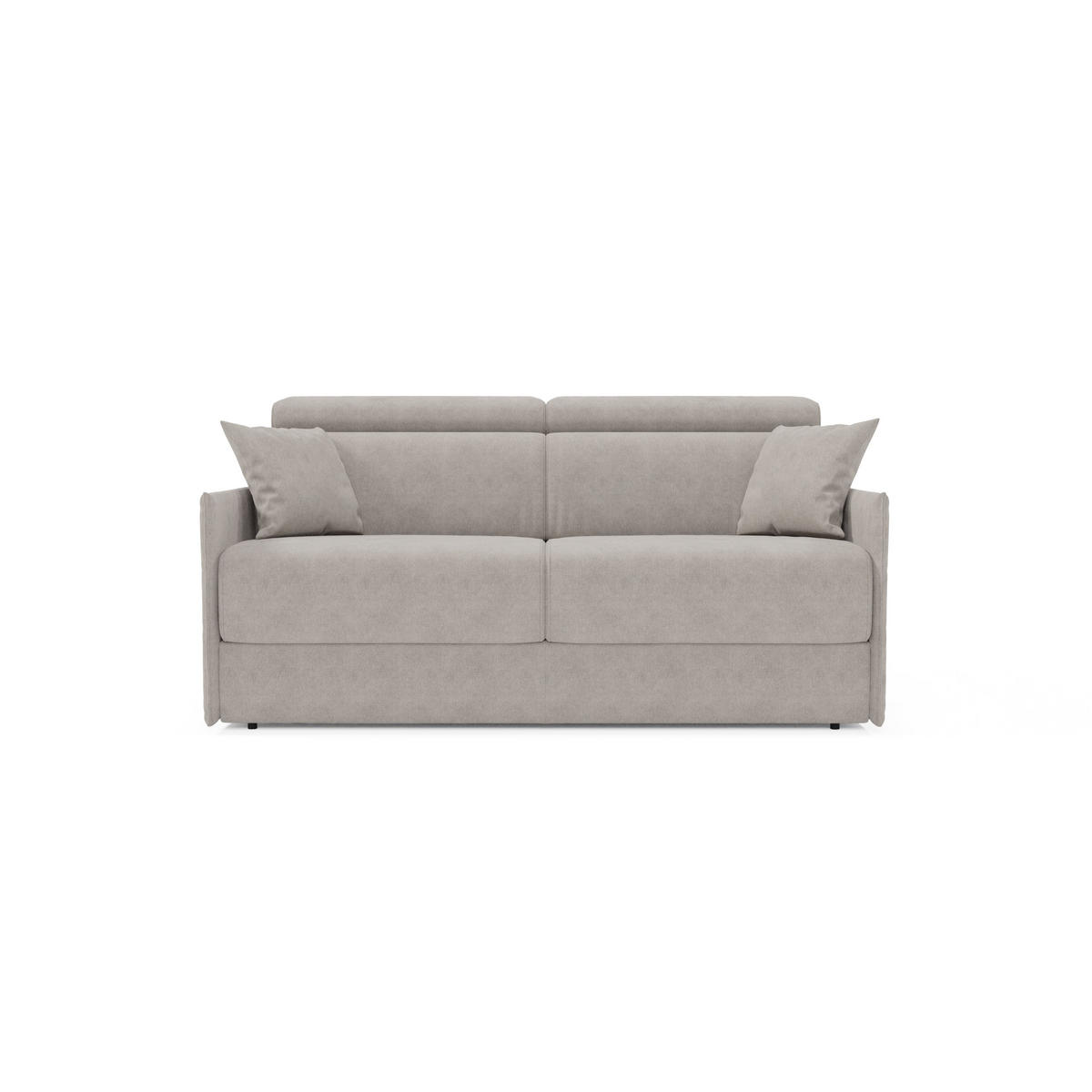 LINEARSOFA Miryam - Grau, Metall (189/83/98cm) - Divani.store